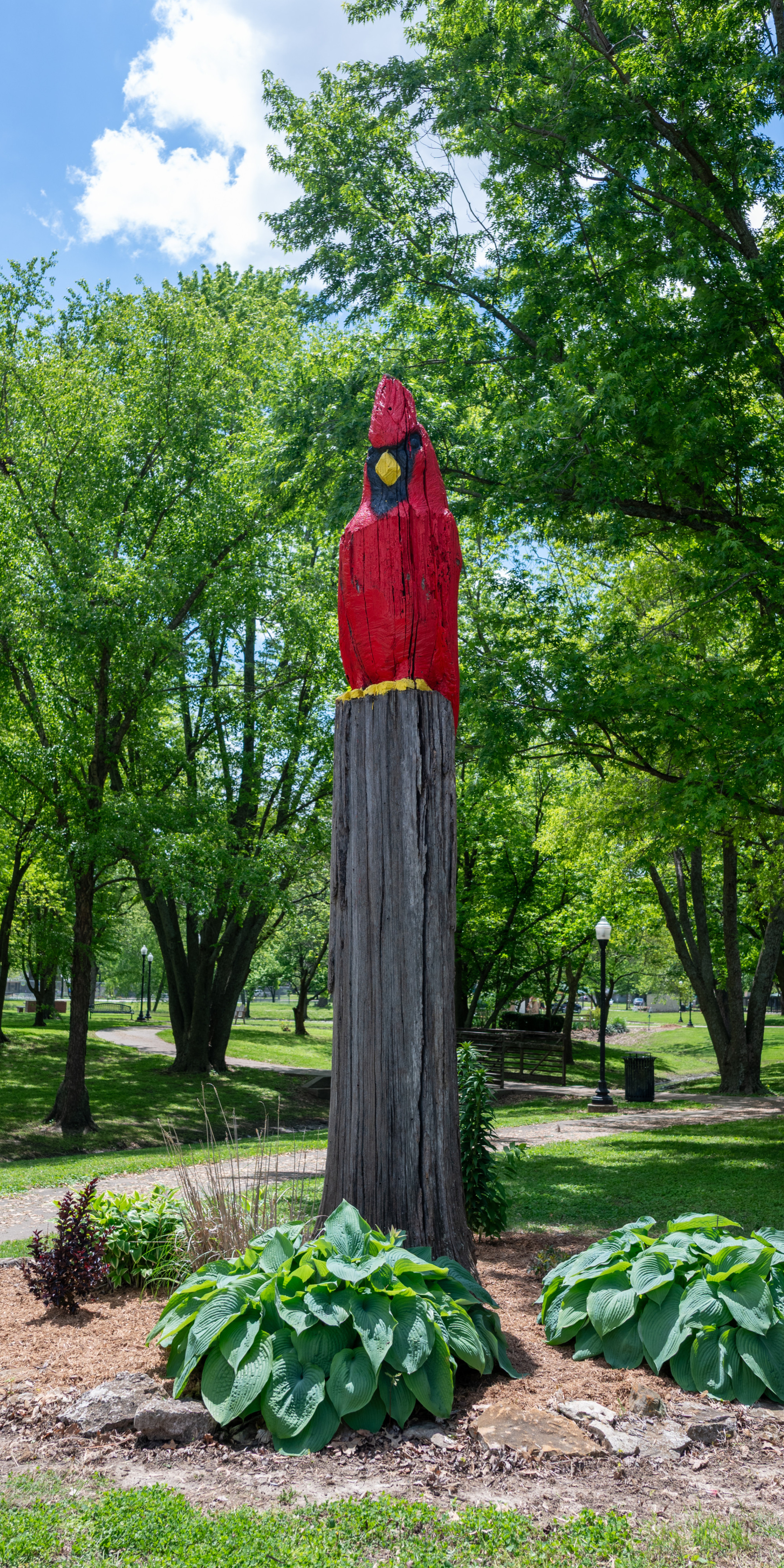 lcc cardinal statue